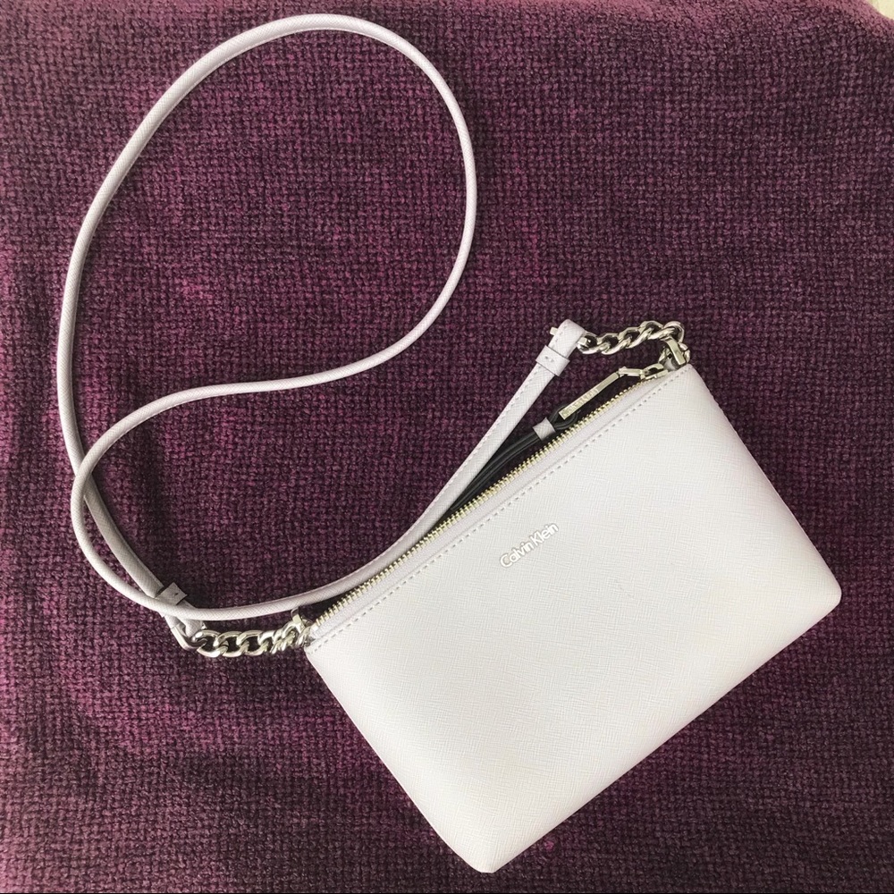 Calvin Klein Lavender Crossbody Purse